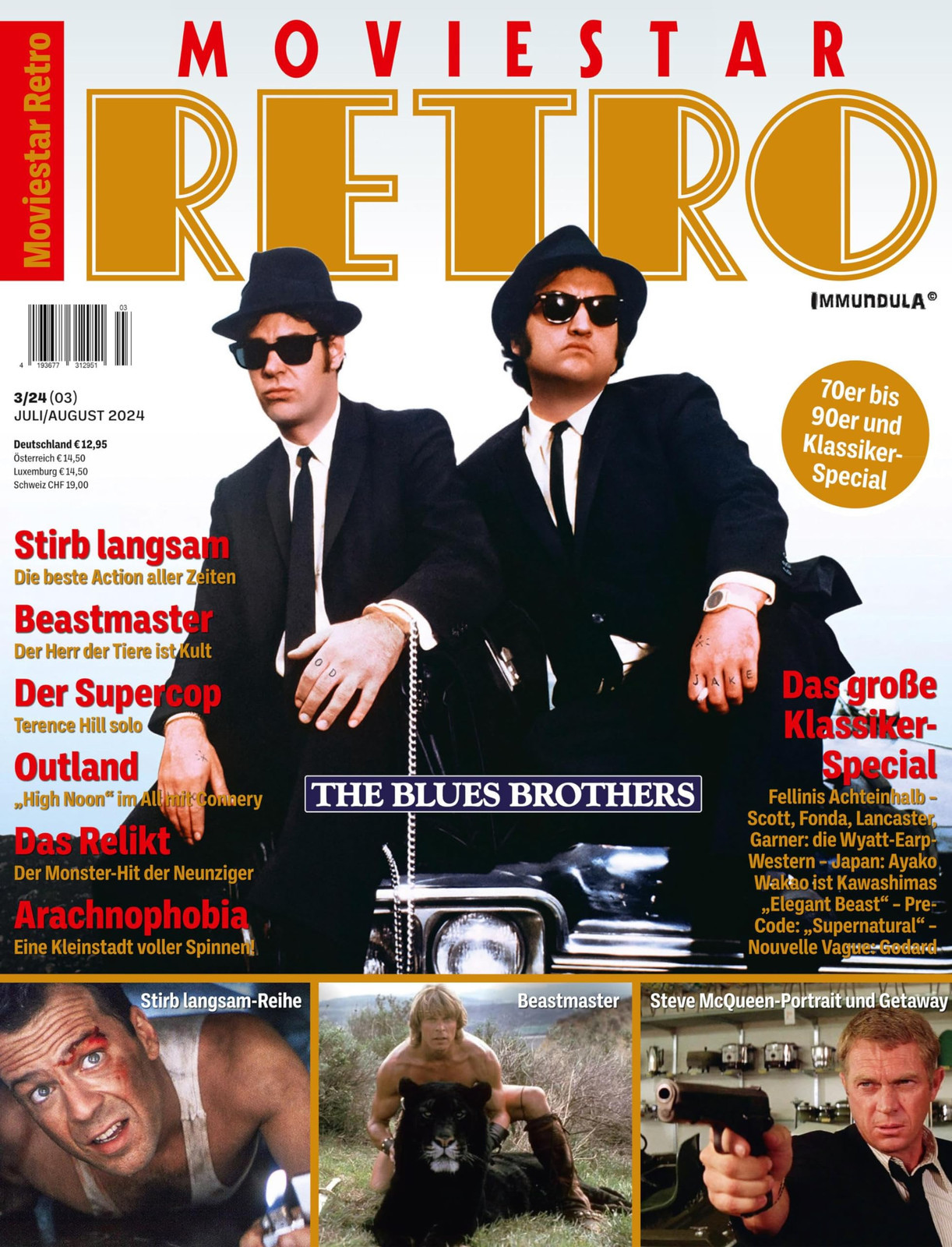 Björn Sülter Peter Oster MOVIESTAR RETRO: Ausgabe Juli/August 2024 (0 (Broschre)