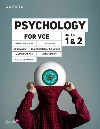 Psychology for VCE Unit 1 & 2 Student Book+obook pro: Victorian Curriculum