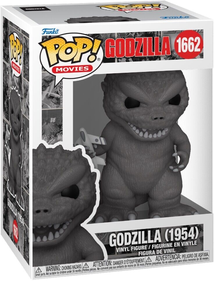 Godzilla: Funko Pop! Movies - Godzilla 1954 (Vinly Figure 1662) -