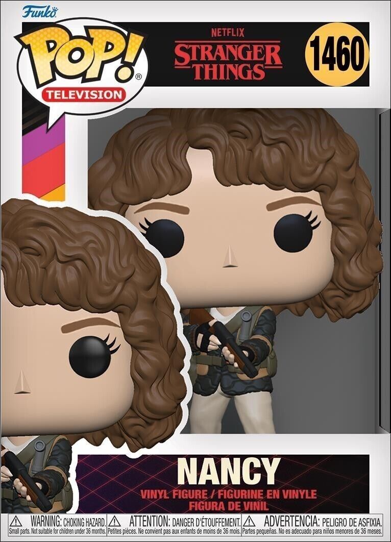 Stranger Things: Funko Pop! Television - Season 4 - Hunter Nancy With Shotgun (V