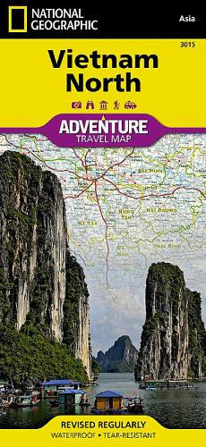 National Geographic Maps Vietnam, North (Map)