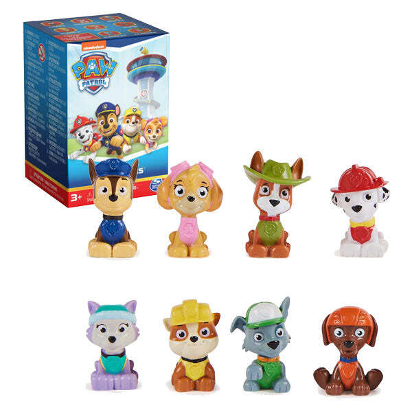 Paw Patrol: Spin Master - Mini Personaggi Ass.To In Vassoio -