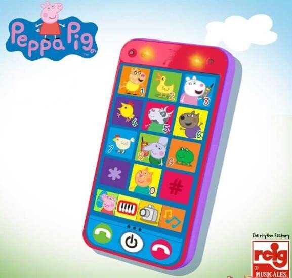 Toy Telephone Peppa Pig   14 X 2 X 7 Cm Children`S NUOVO