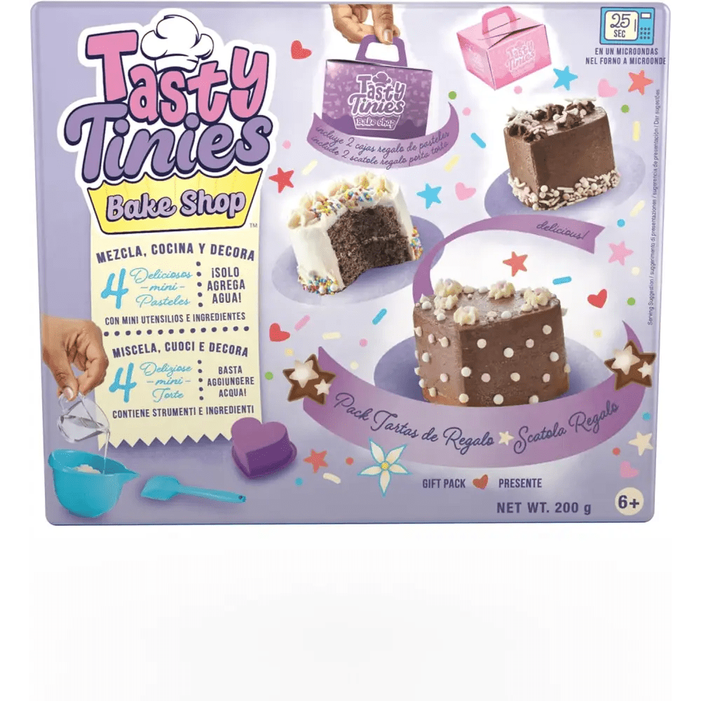Tasty Tinies - Gift Pack - Confezione Regalo Compleanno - Kit di Pasticceria Cre