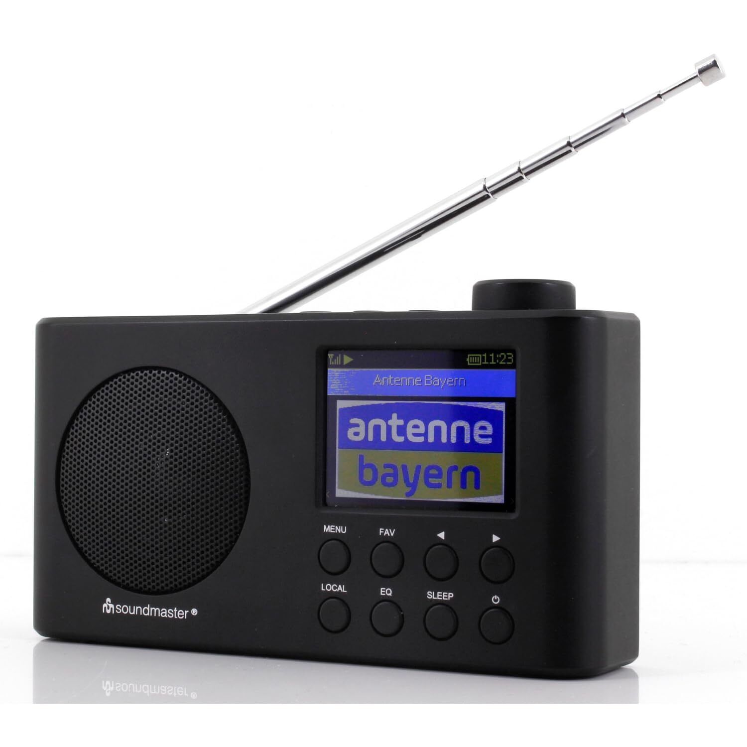 soundmaster IR6500SW Internetradio schwarz NUOVO