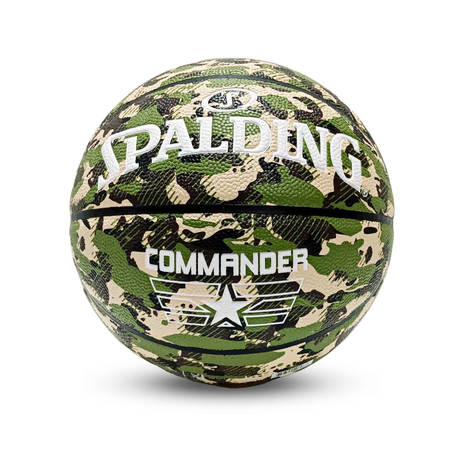 Basketball Ball Spalding 84588Z Green Leather Synthetic 7 NUOVO