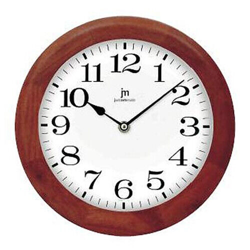 LOWELL Justaminute wall/table clock Parete Quartz clock Cerchio Legno - 21034N