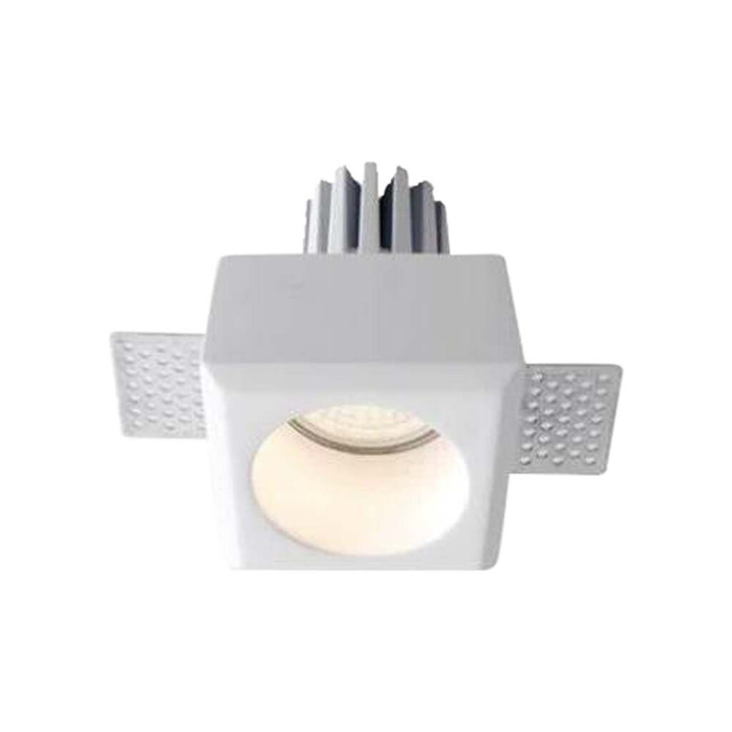 1 pz GU10 Fitting Round White