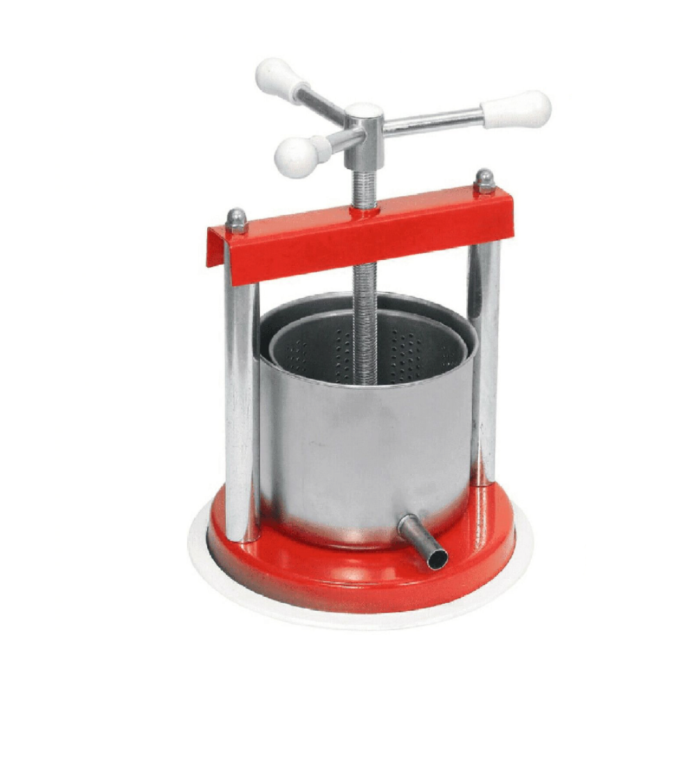 TORCHIO TORCHIETTO PREMITUTTO PICCOLO ALLUMINIO CESTELLO ACCIAIO INOX 2 LT 110