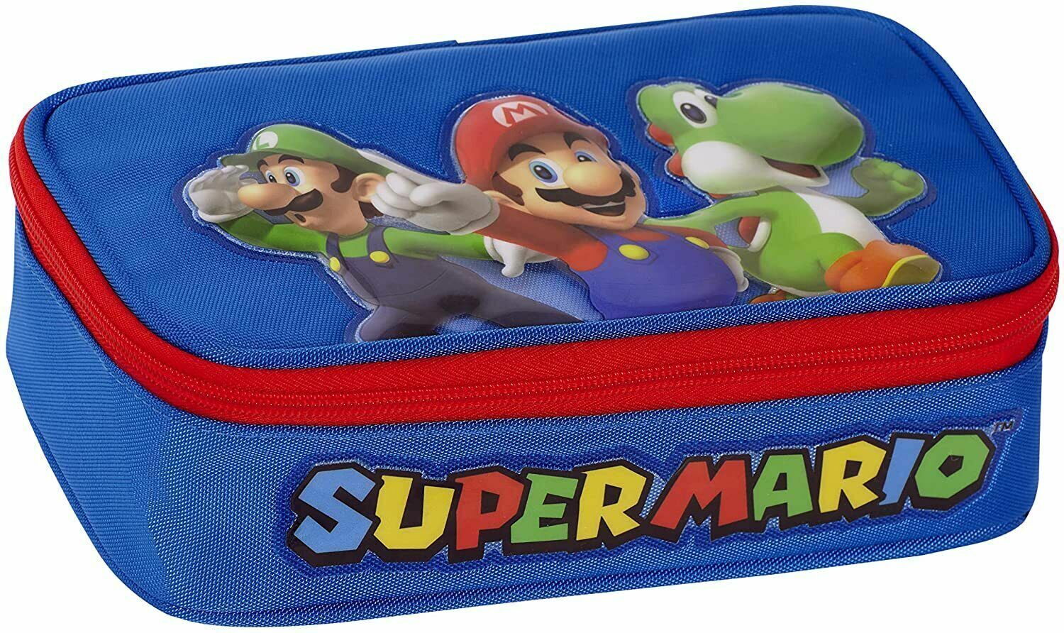 Astuccio  Rettangolare  Large  Supermario - Panini