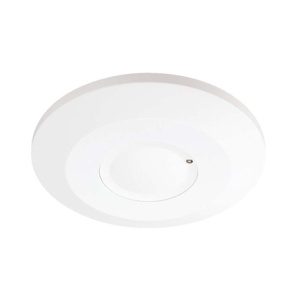 1 pz 1000W Microwave Motion Sensor 360'D - White Body