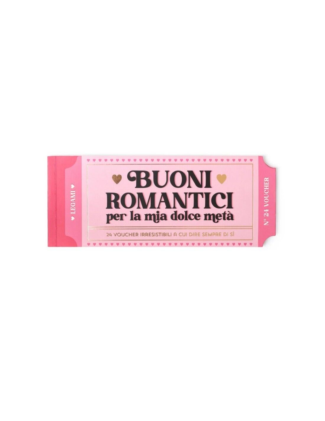 Blocco 24 Voucher Romantici Legami - Varzi dal 1956