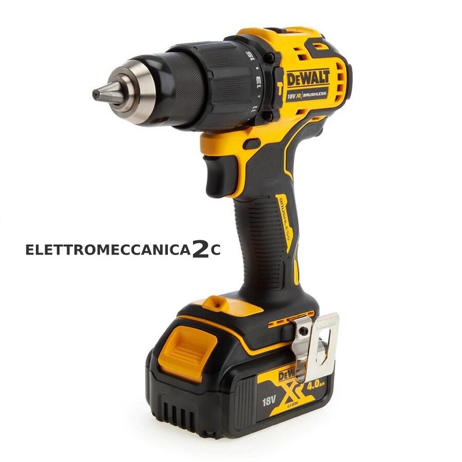DEWALT DCD709M2T-QW avvitatore percussione 18v 2 batterie 4ah brushless 13mm ...