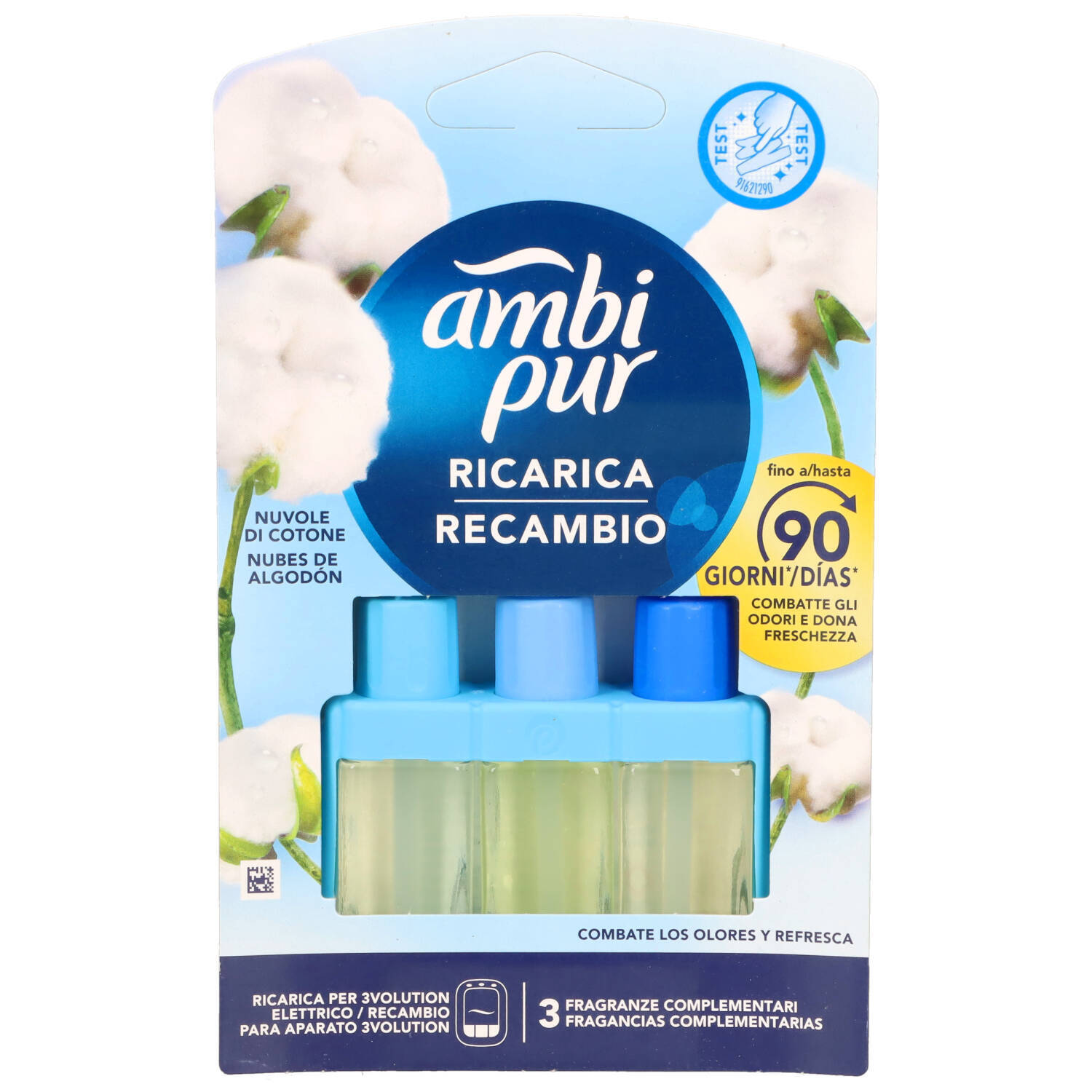 AMBIPUR 3EVOLUTION RICARICA NUVOLE DI COTONE
