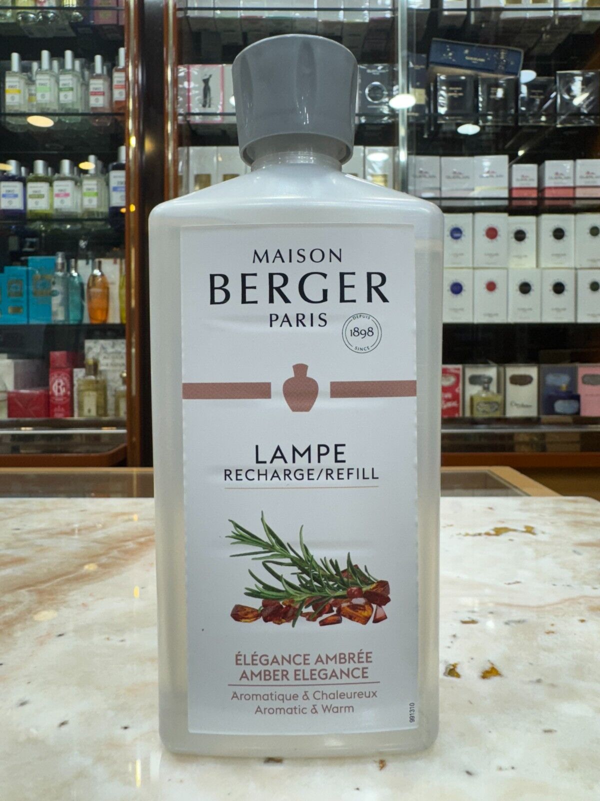 RICARICA LAMPE BERGER ELEGANCE AMBREE AMBER ELEGANCE 500 ML