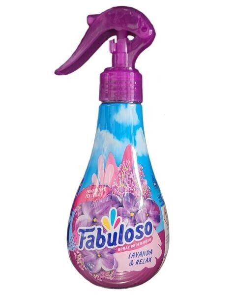 Fabuloso profumatore per tessuti spray lavanda per tessuti asciutti e bagnati