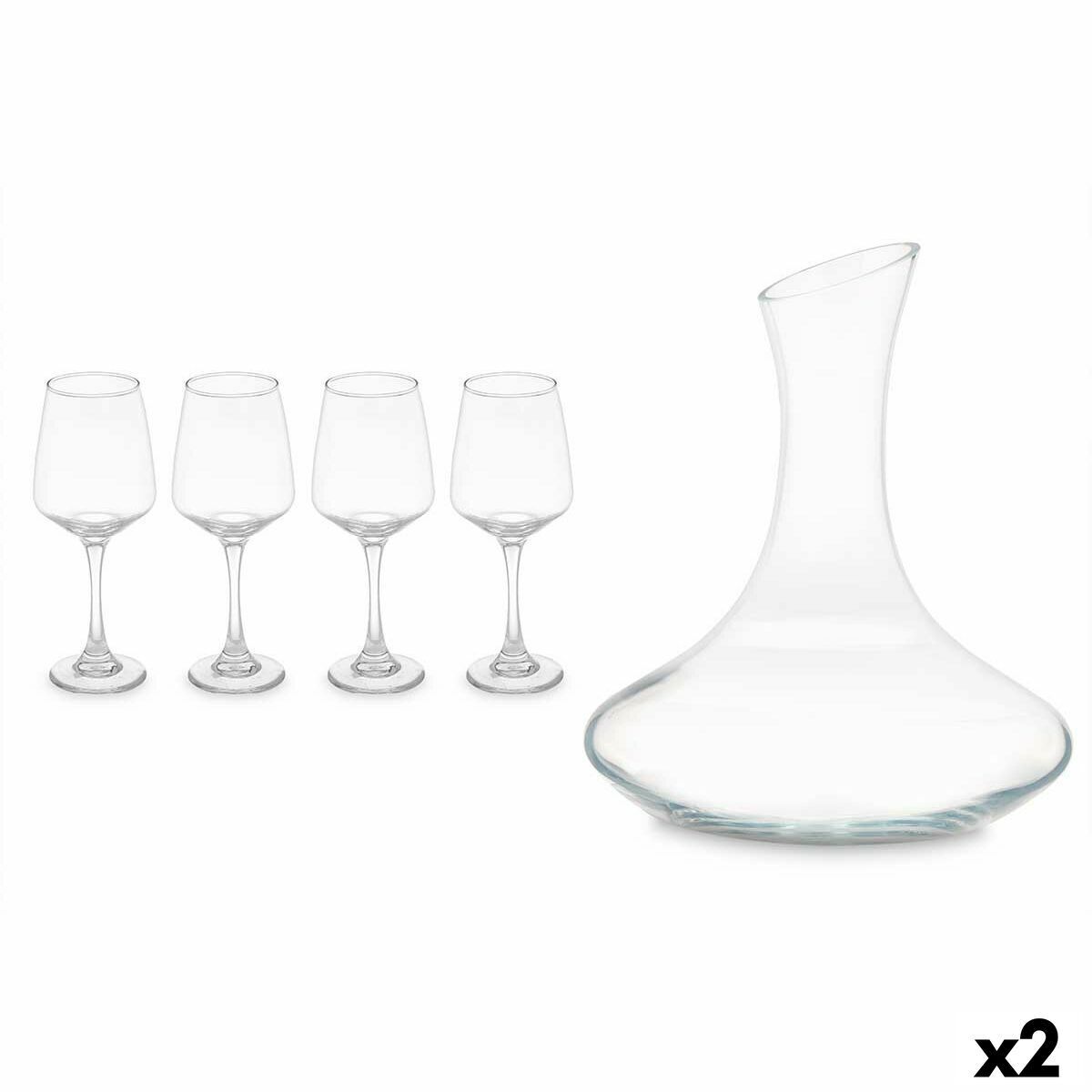Set di brocche con bicchieri Vivalto C-05122/BHA
