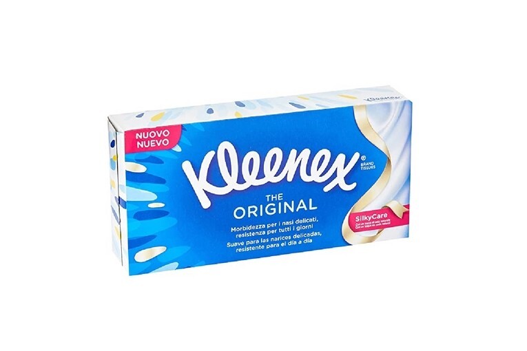 Kleenex box fazzoletti 3 veli 20 x 20 cm 70 pz