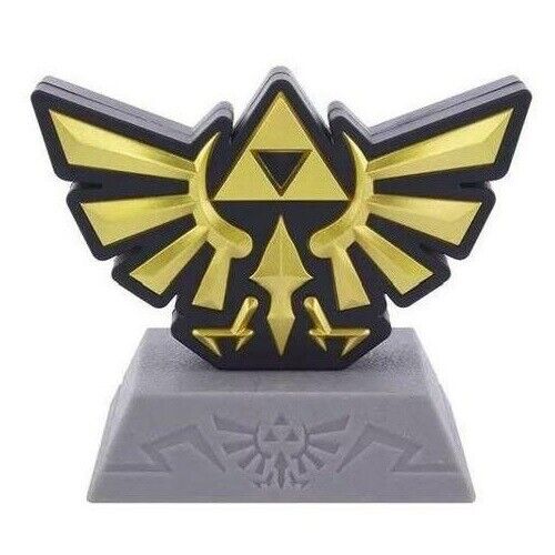 PALADONE LAMPADA DA TAVOLO 3D ZELDA 007 HYRULE CREST LIGHT LUCE NOTTURNA STUDIO