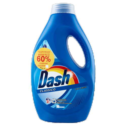 Dash Liquido Lavatrice Regolare 21 Misurini 1050ml