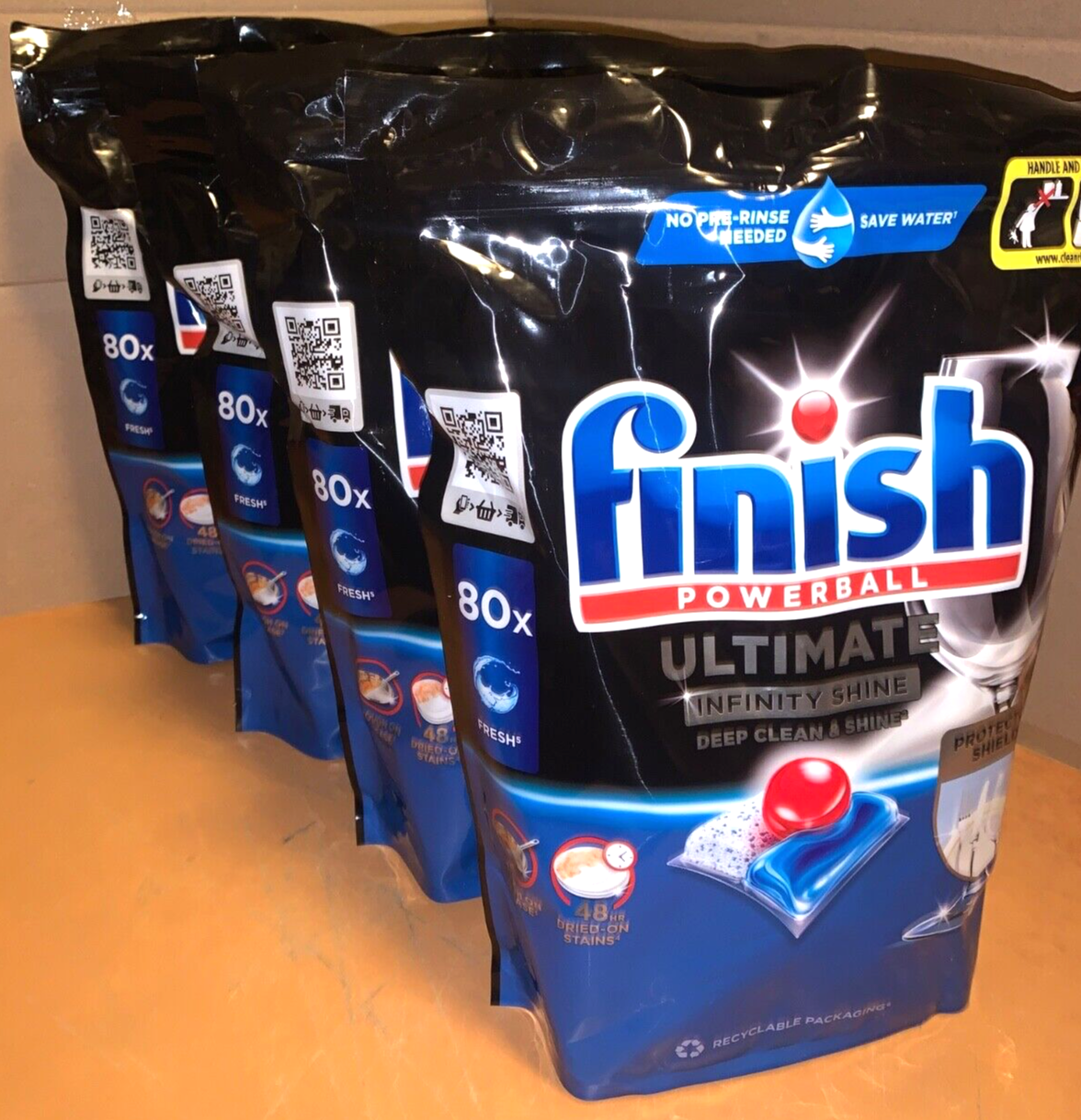 FINISH POWERBALL ULTIMATE INFINITY SHINE 320 TAB X LAVASTOVIGLIE