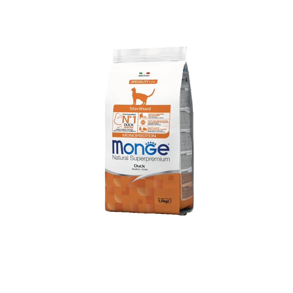 Monge Natural Superpremium Sterilised Anatra