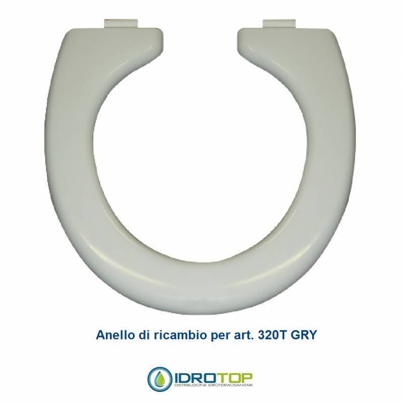 ANELLO DI RICAMBIO TERMOINDURENTE copriwater bidet x articolo 320 ORIGINALE