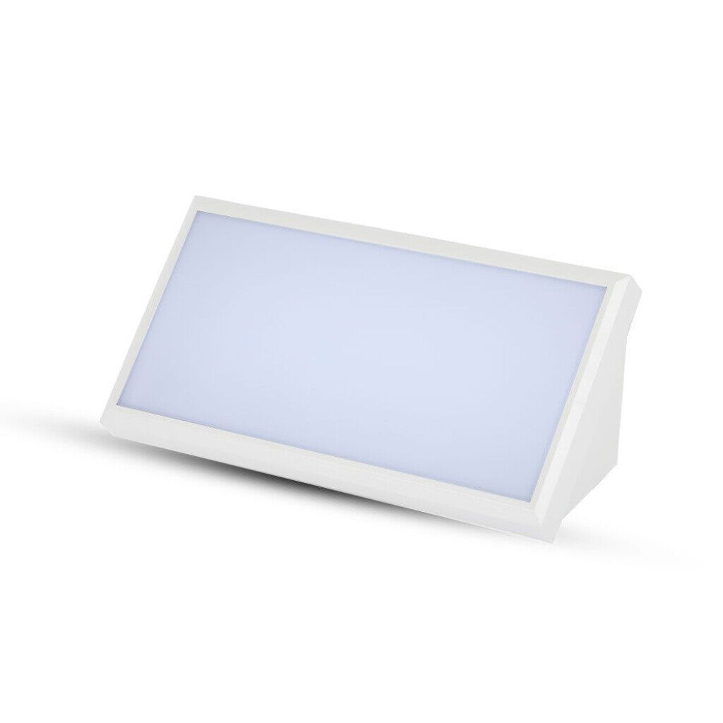 1 pz 20W LED Landscape Outdoor Soft Light Large 4200K White Body IP65