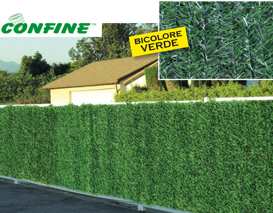 Confine SIEPE ARTIFICIALE ABETE SUPERIOR BICOLORE mt. 1,5x3