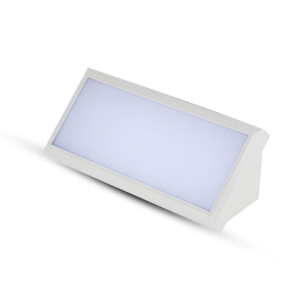 V-TAC VT-8054 Lampada LED da parete rettangolare 12W angolare colore bianco da e