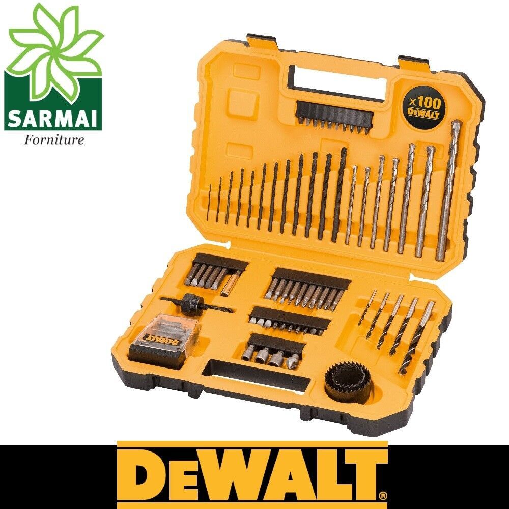 DeWALT DT71566-QZ ASSORTIMENTO 100 PZ BIT & SET DI PUNTE FORATURA AVVITATURA