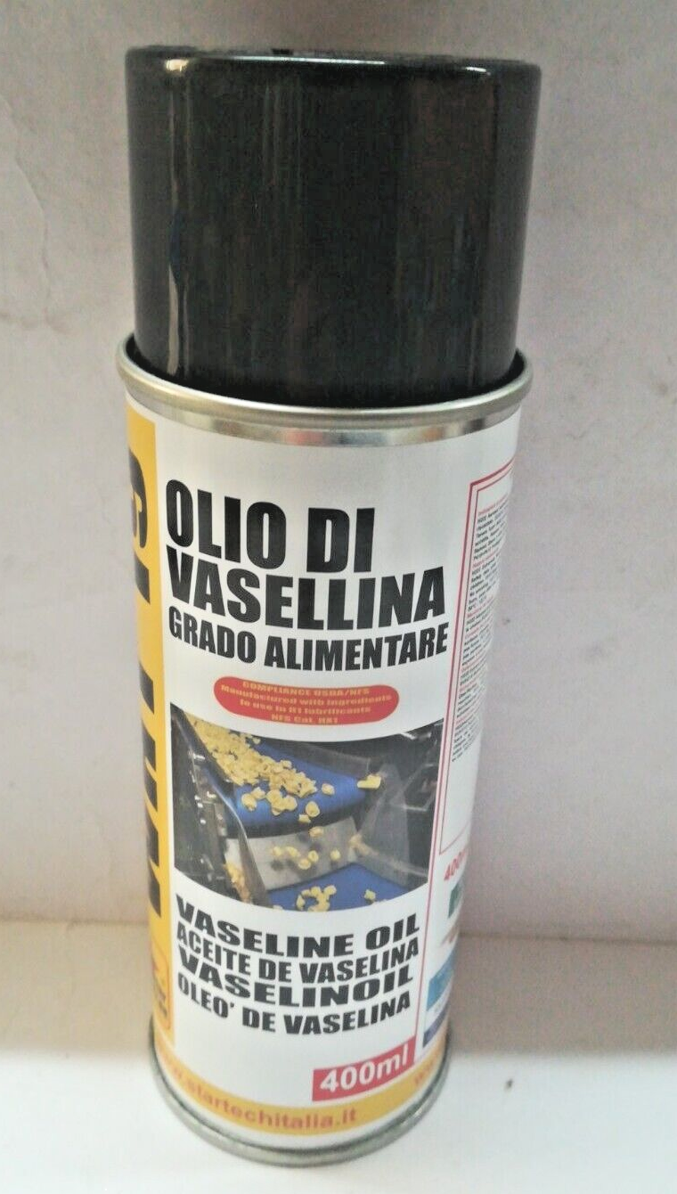 Olio di Vasellina grado alimentare WHT 19  spray da 400ml Startech
