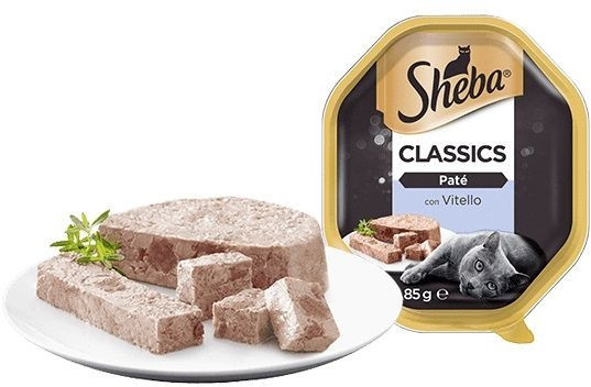 51968 SHEBA PATÈ GATTO CLASSIC VITELLO GR. 85