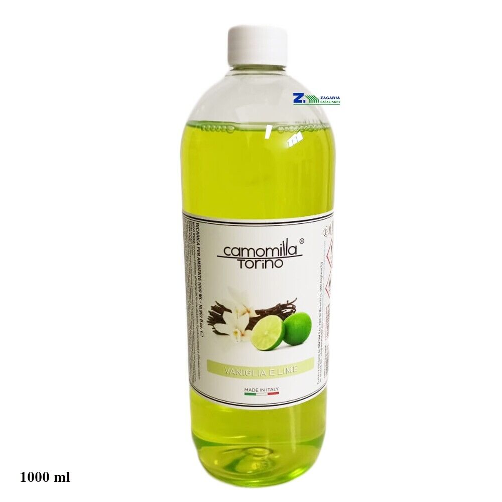 RICARICA PER DIFFUSORE CON BASTONCINI LT 1 X AMBIENTE FRAGRANZA VANIGLIA E LIME