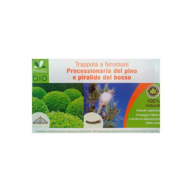 PRESTO BIO TRAPPOLA A FEROMONI PER PROCESSIONARIA DEL PINO E PIRALIDE DEL BOSSO