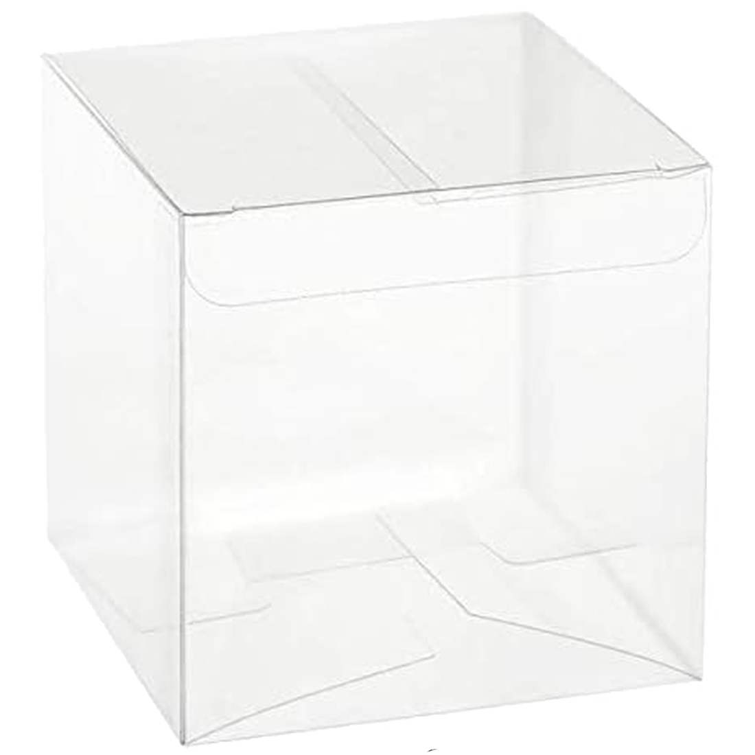 50 scatole bomboniere trasparenti pvc 8x8x9 cm  FCA-PVC53-50(VAR)