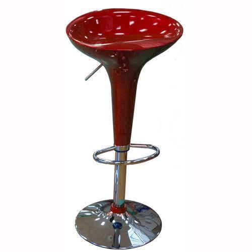 Sgabello Bar Mod.Albi Burgundy  Cf.2 Pz  H Seduta 69÷90 Cm Dim. Seduta Cm 44X40