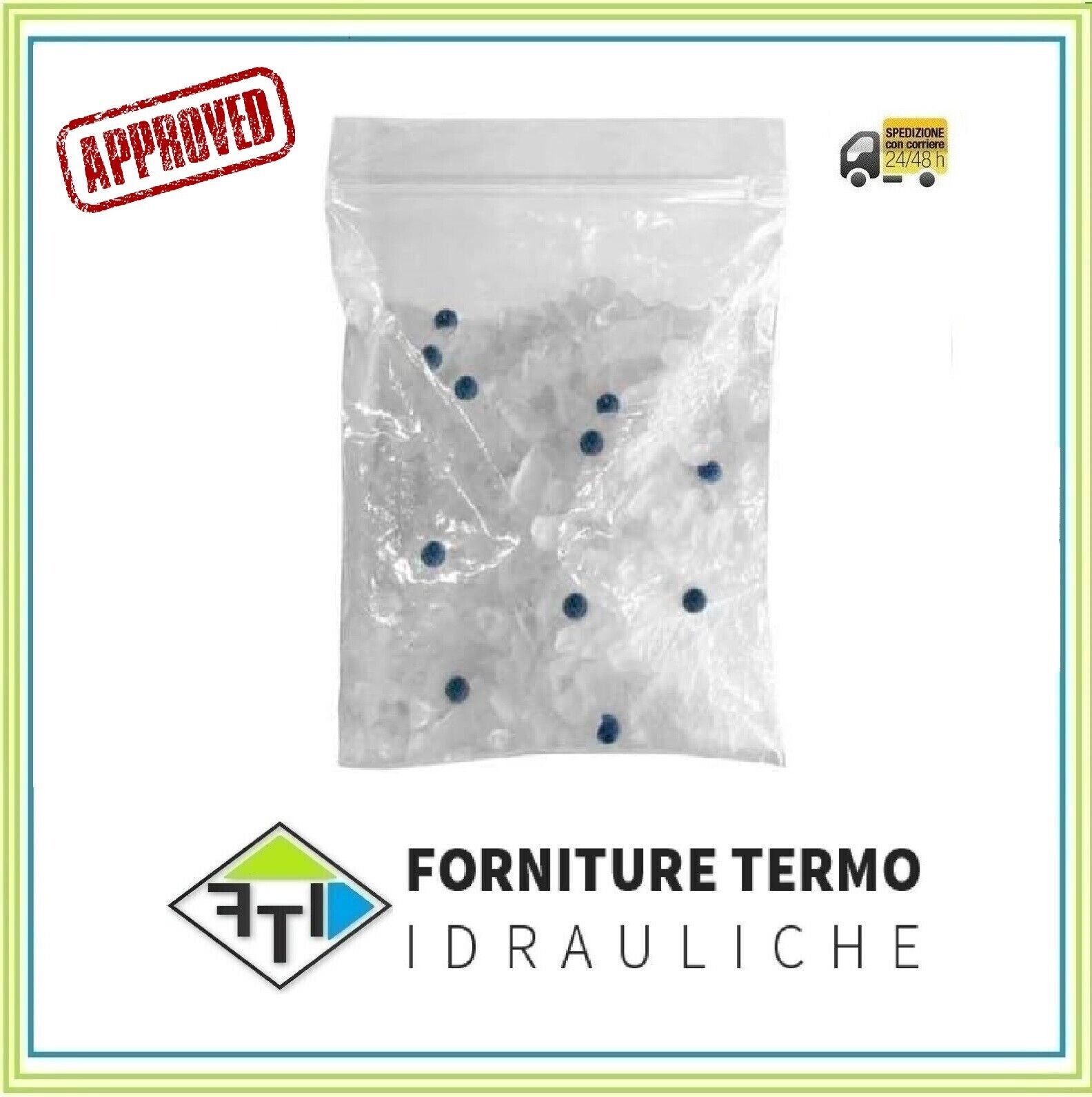 F0001503 Ricarica polifosfati in cristalli 140 g CALEFFI