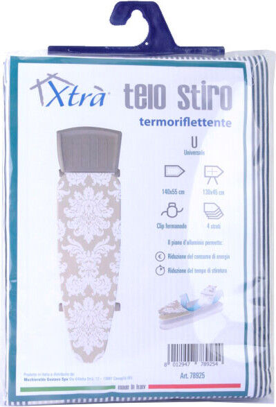 Xtra Telo Asse Stiro in Cotone Termoriflettente 140x55 - COP630