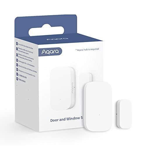 Aqara Sensore per Porte e Finestre, Richiede un Hub AQARA, Connessione Zi