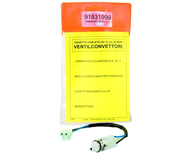 TERMOSTATO CABLATO PER VENTILCONVETTORE CM 20   CEWAL SPA