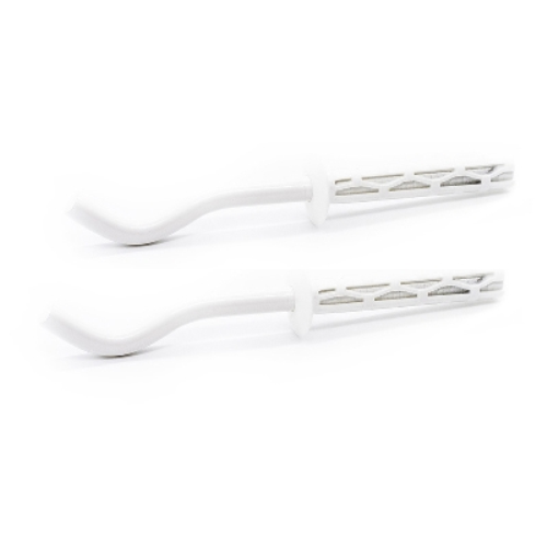 2 PZ MENSOLE FILETTATE PER RADIATORI IN ALLUMINIO VERNICIATA 9 x 220 mm DH