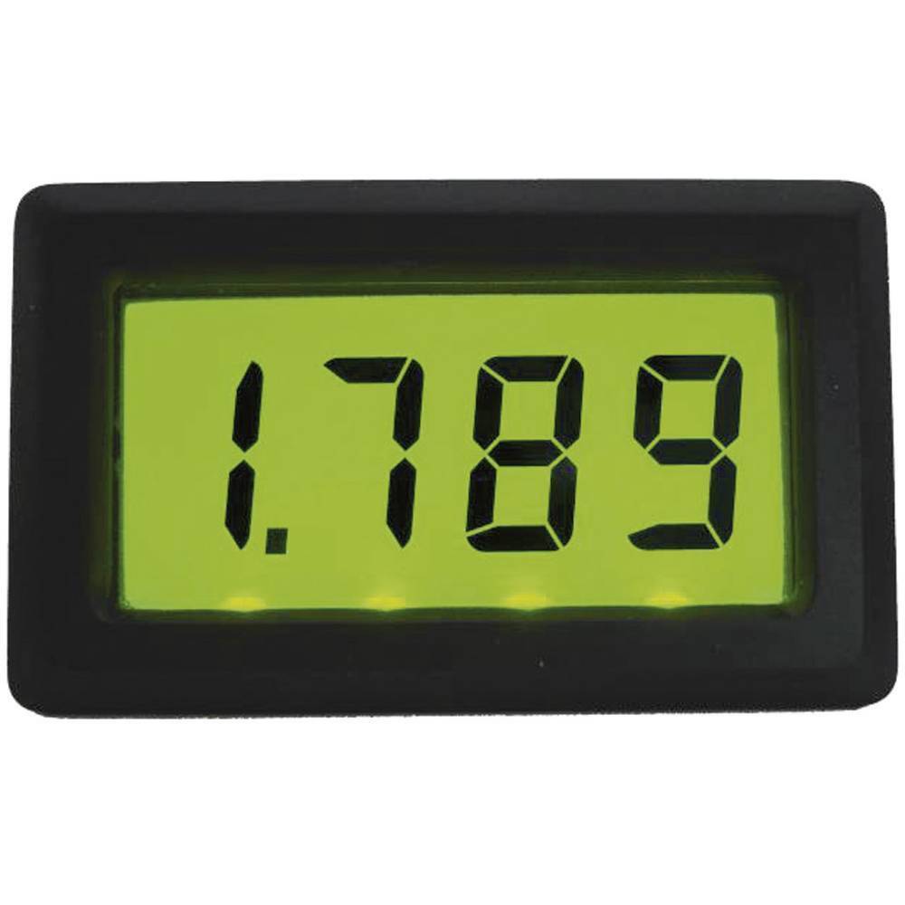 Beckmann & Egle EX3069 Strumento da panello LCD 1,999 V illuminato, campo di