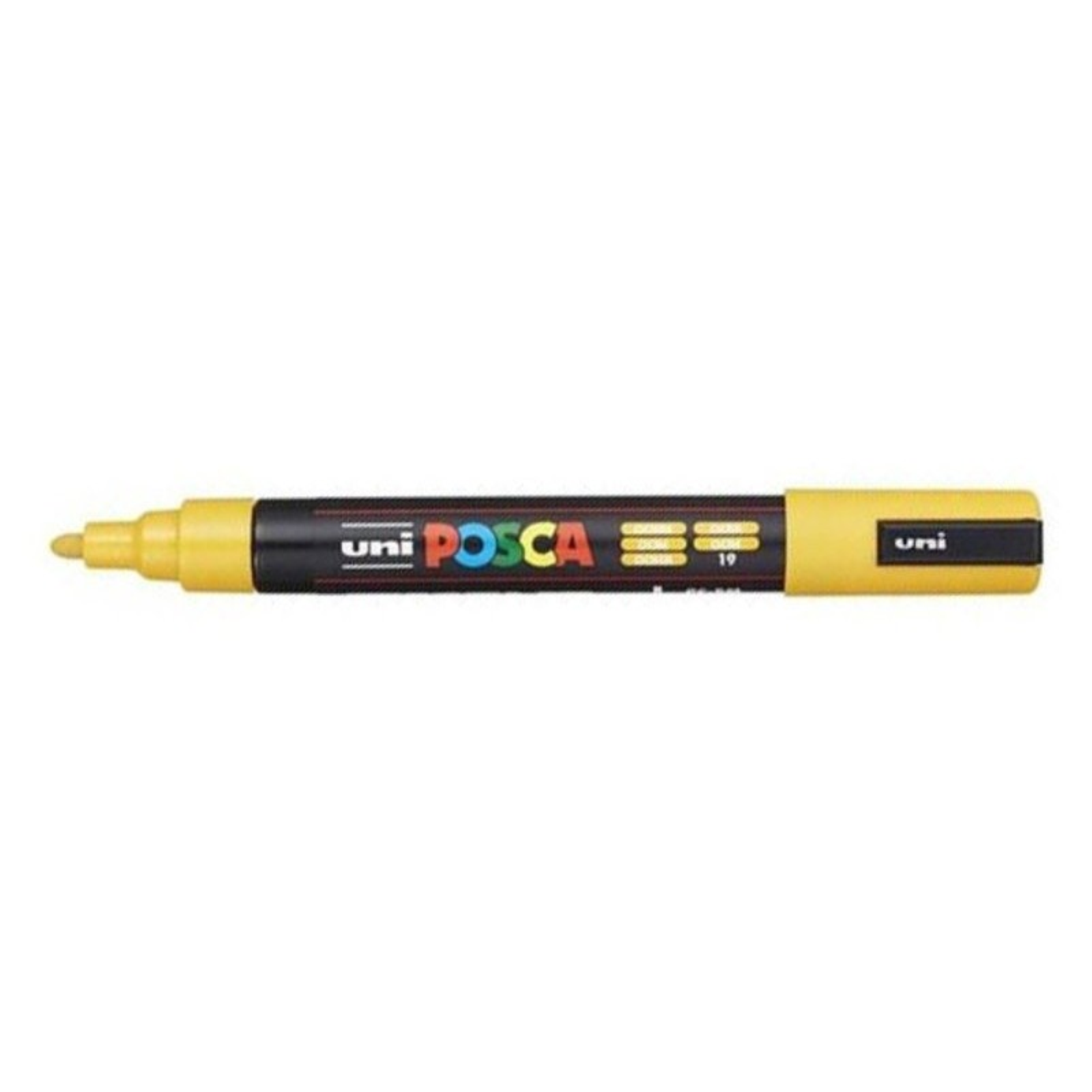 MARCATORE A BASE D'ACQUA UNI POSCA PC5M - PUNTA TONDA MEDIA DA 1,8MM A 2,5MM - O