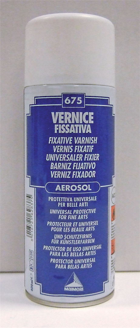Vernice Fissativa Spray  400 Ml 675 Incolore Universale | Maimeri