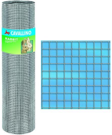 RETE CAVALLINO RABBIT ZINCATA 12,7X12,7 FILO 1,00 H.   80 CM