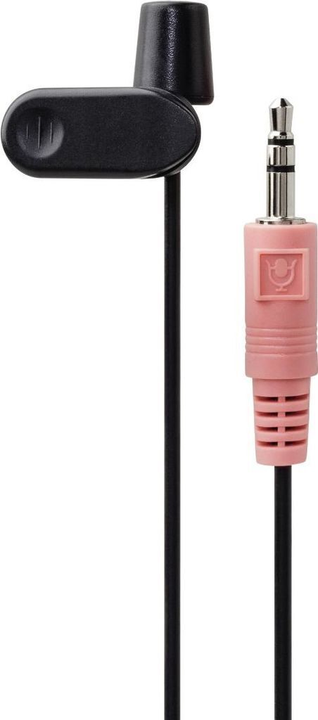 Hama Clip-On Microphone 3.5mm Jack 2 Metre Cable