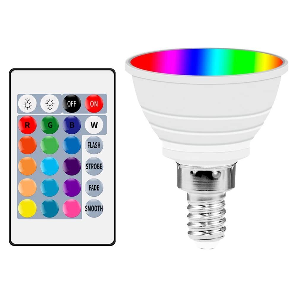 MasYosh Lampadine LED E14 RGB con telecomando lampadine a LED dimmerabili lam...