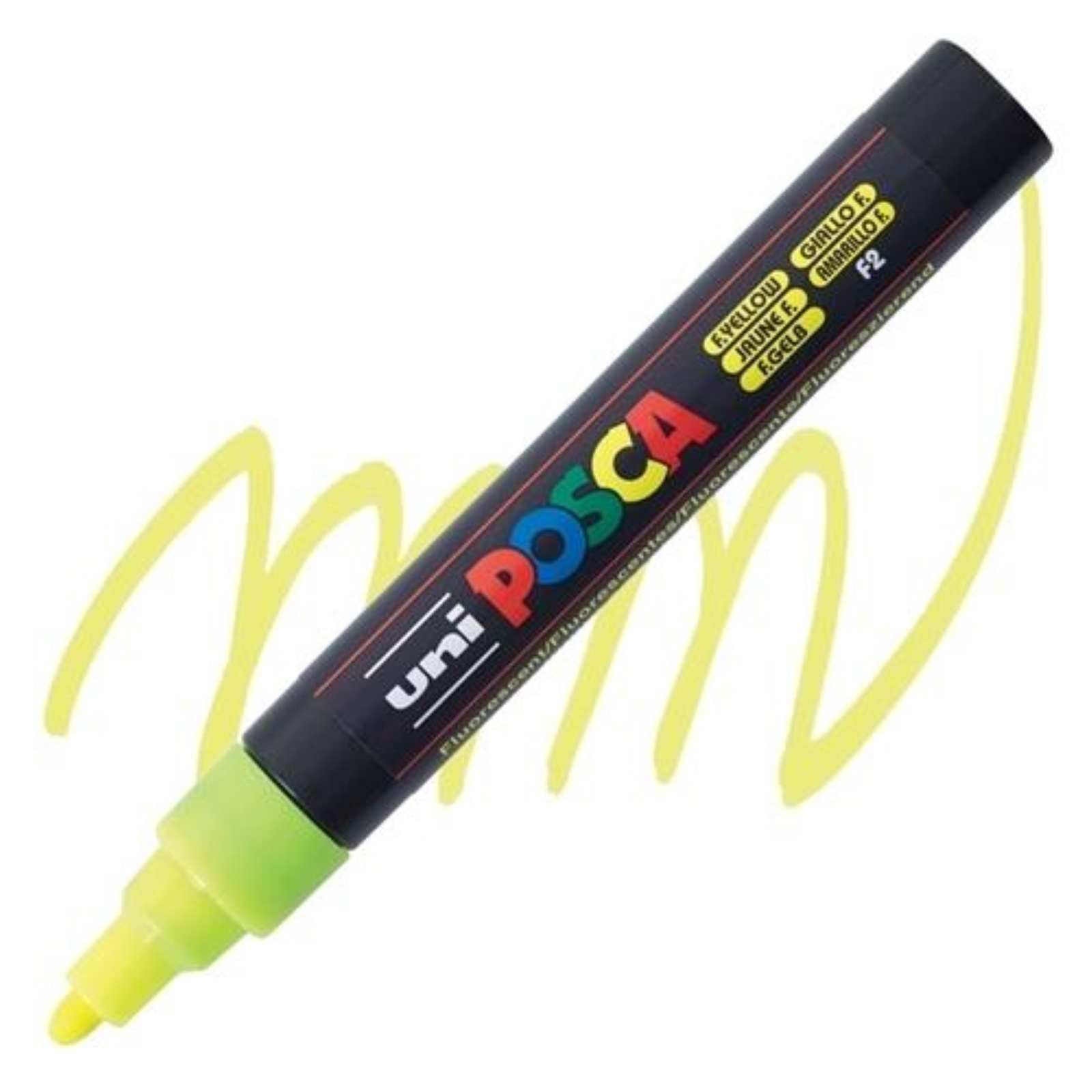 MARCATORE A BASE D'ACQUA UNI POSCA PC5M - PUNTA TONDA MEDIA DA 1,8MM A 2,5MM - G