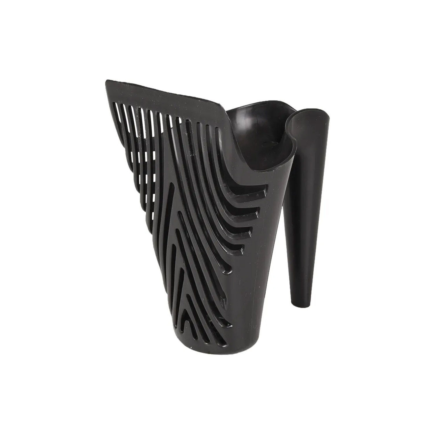 Flamingo 2 Cup Paletta Nera In Plastica Per Lettiera Gatto